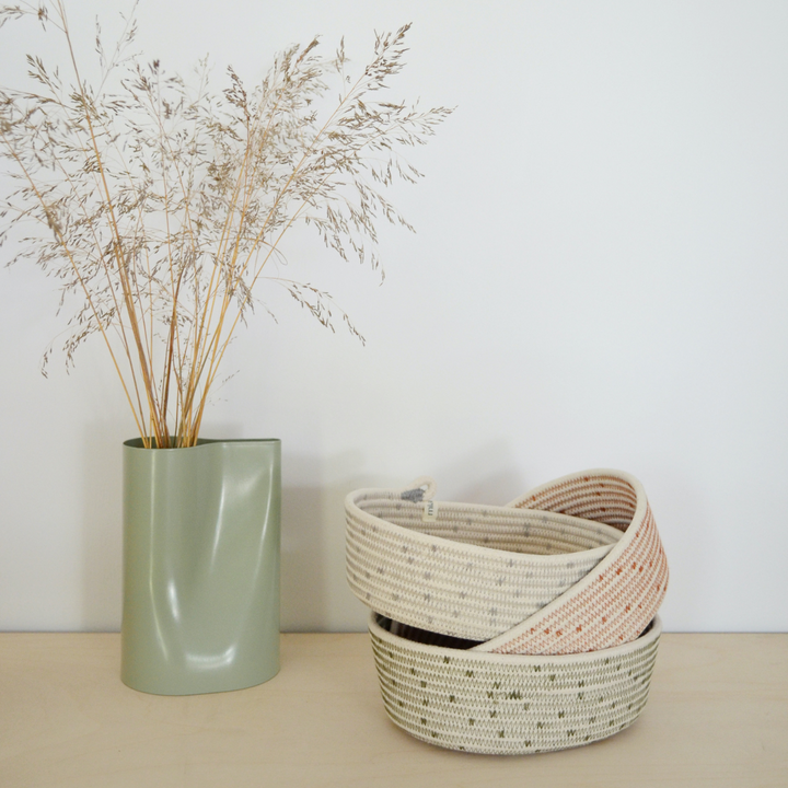 Mia Melange - Petite Oval Basket - Shop Online!