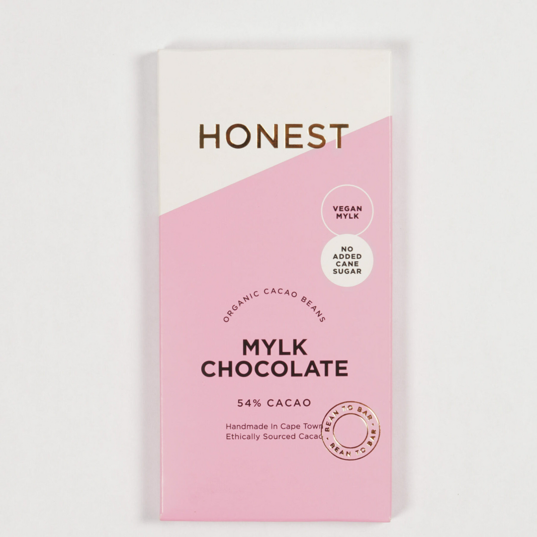 Honest Chocolate - 54% Plain Mylk Slab - Shop Online!