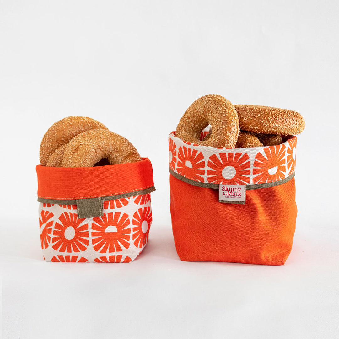 Reversible Soft Bucket - Sunshine - Persimmon - Shop Online!