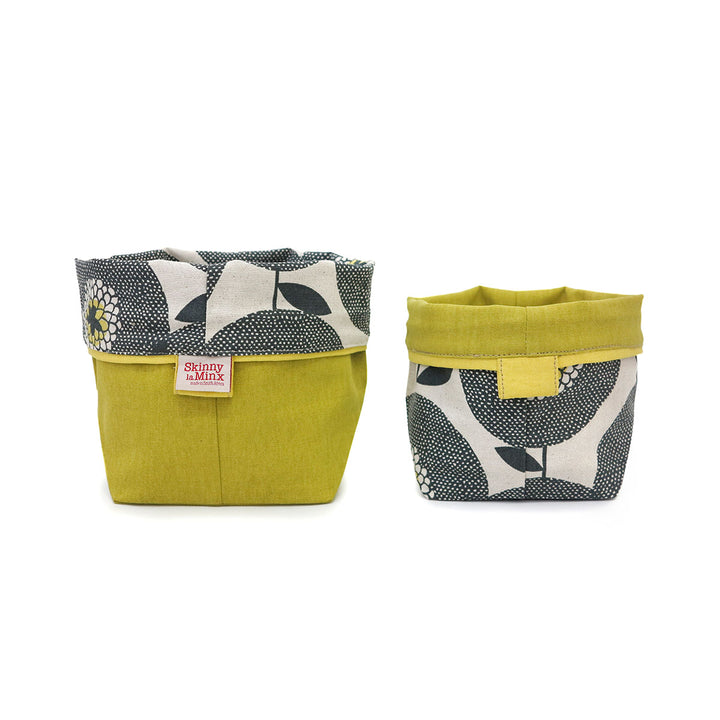 Reversible Soft Bucket - Flowerfields - Penny Black - Shop Online!