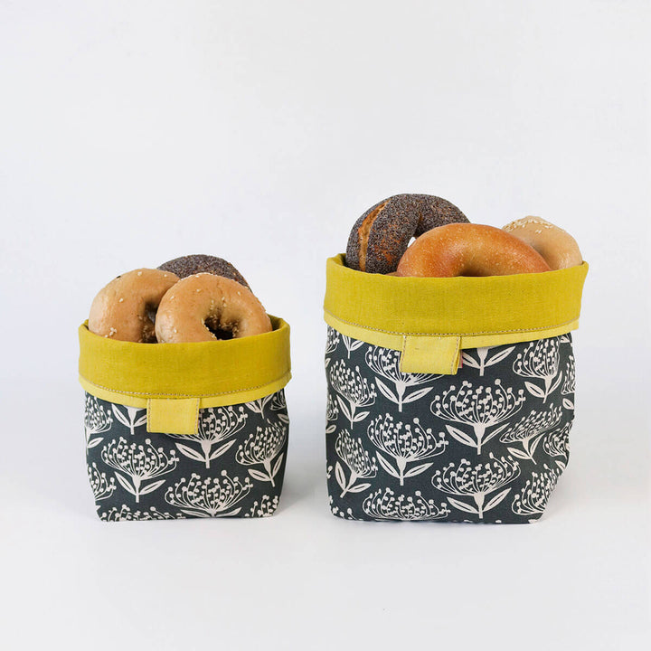 Reversible Soft Bucket - Pincushion Charcoal - Shop Online!