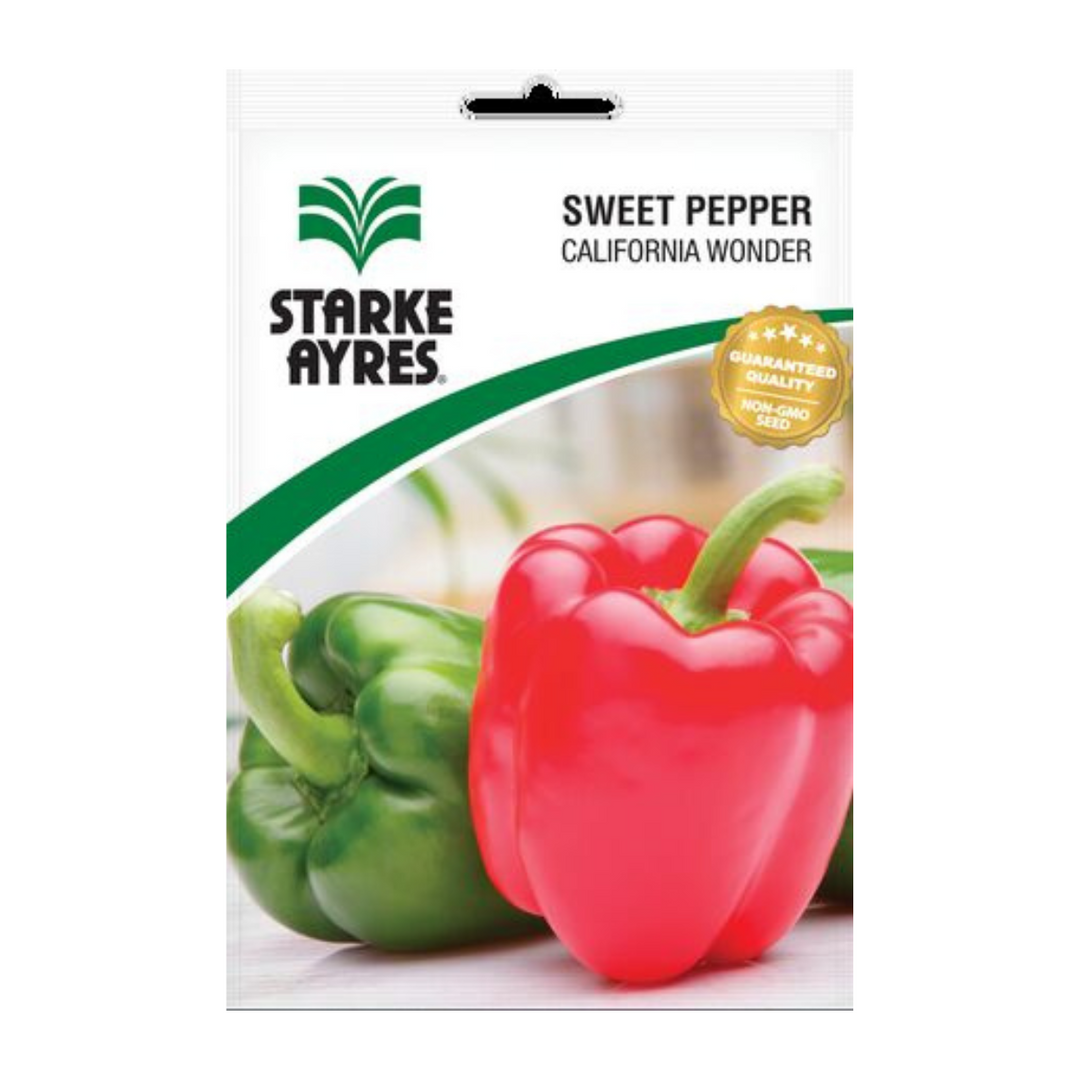 Seeds - Sweet Pepper Carlifornia Wonder