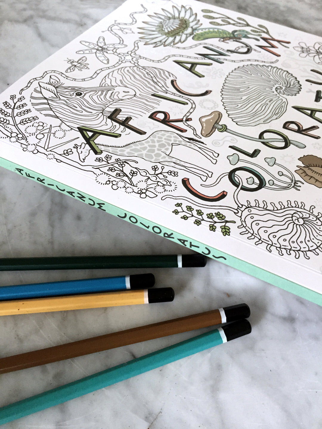 Africanum Coloratum - Colouring Safari - Shop Online!