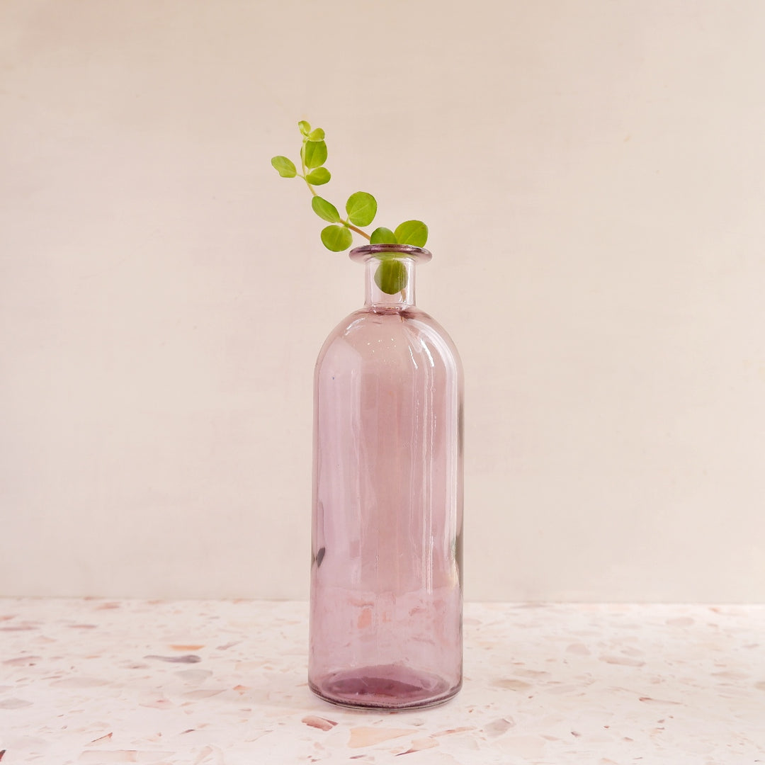 Glass Vase - Tall Purple - Shop Online!