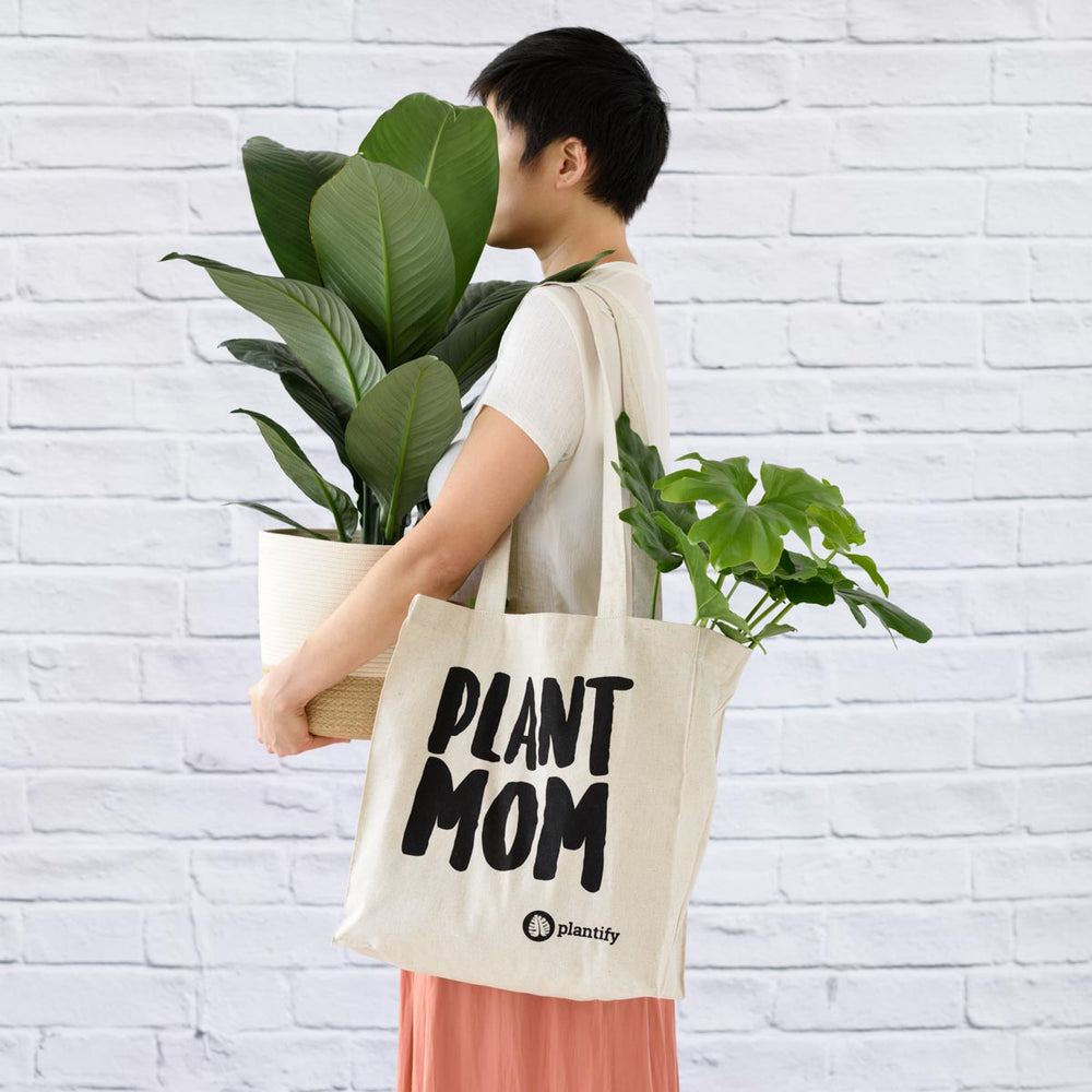 Plant Mom - Hemp Tote Bag - Shop Online!