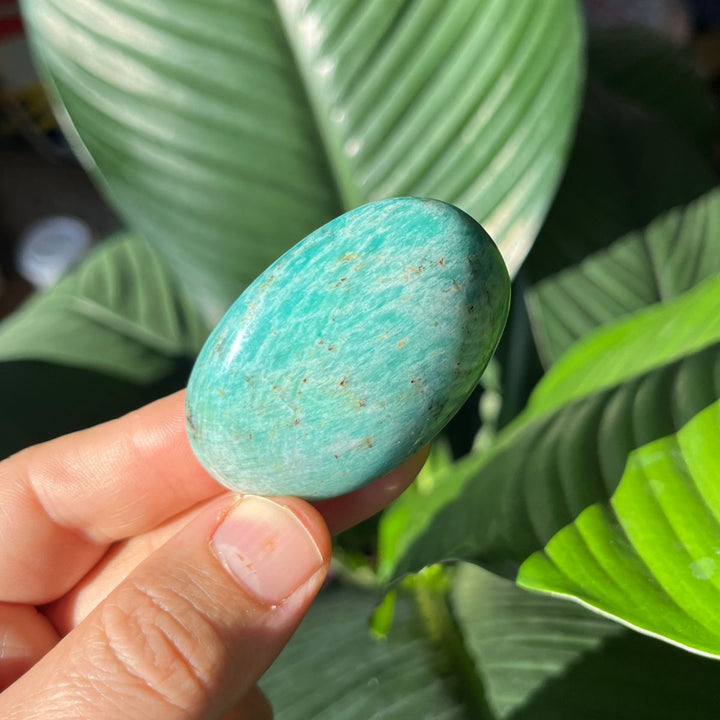 Amazonite Gallets - Polished Palm Stones - Shop Online!