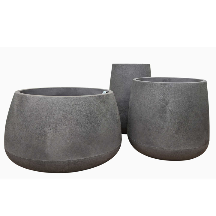 Bios Planter - Black Slate