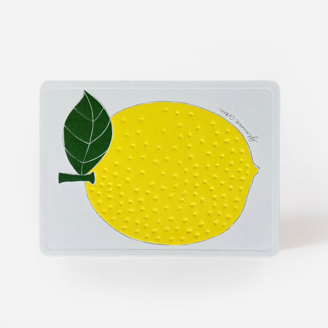 Gemma Orkin Lemon Post Card