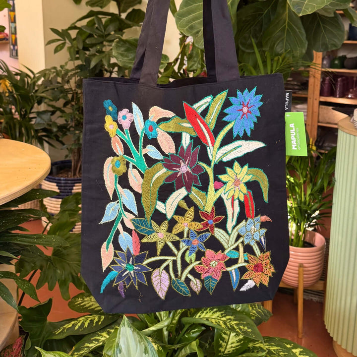 Mapula Embroidered Tote Bag