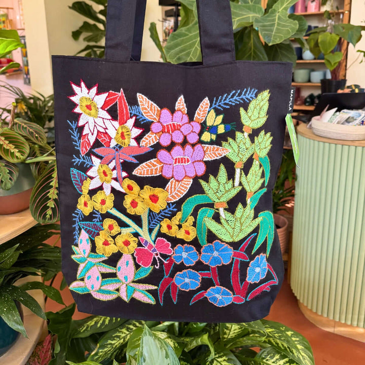 Mapula Embroidered Tote Bag