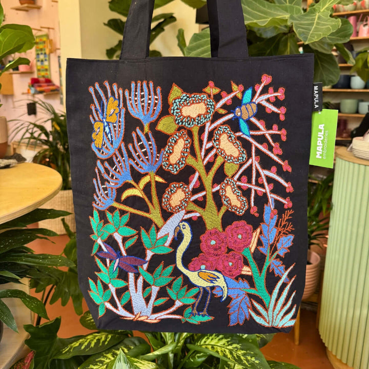 Mapula Embroidered Tote Bag