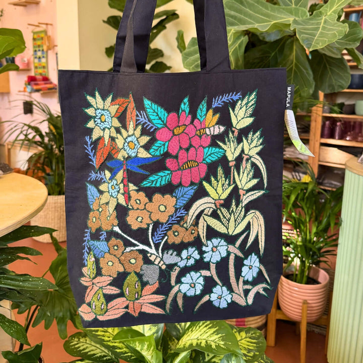 Mapula Embroidered Tote Bag