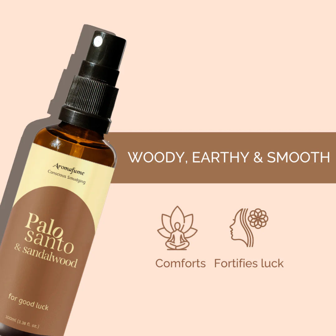Aromafume Smudge Spray - Palo Santo & Sandalwood