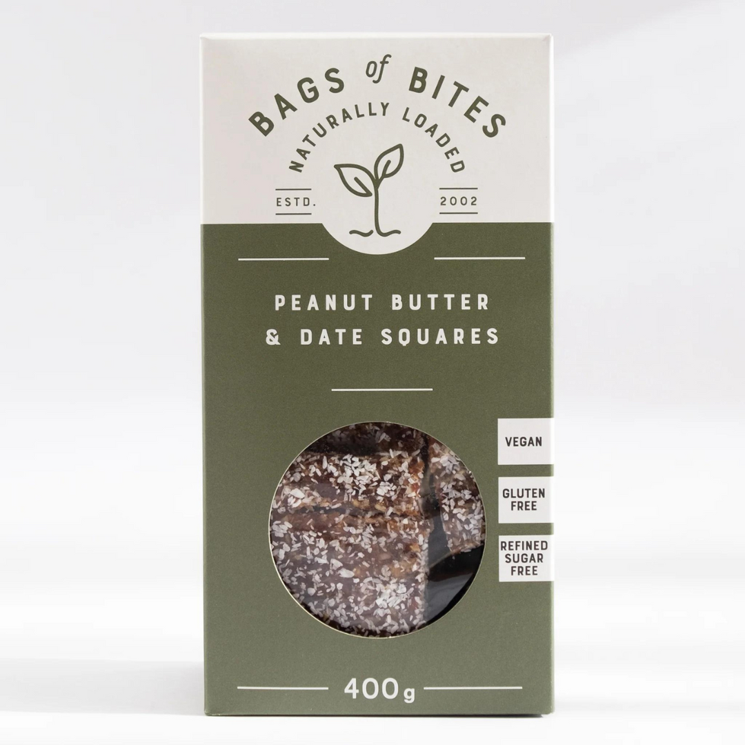 Bags of Bites - Peanut Butter & Date Squares - Shop Online!