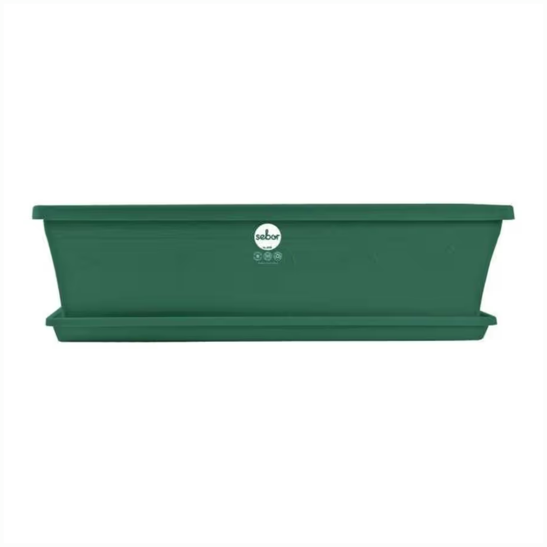 Sebor Sill Planter - Green