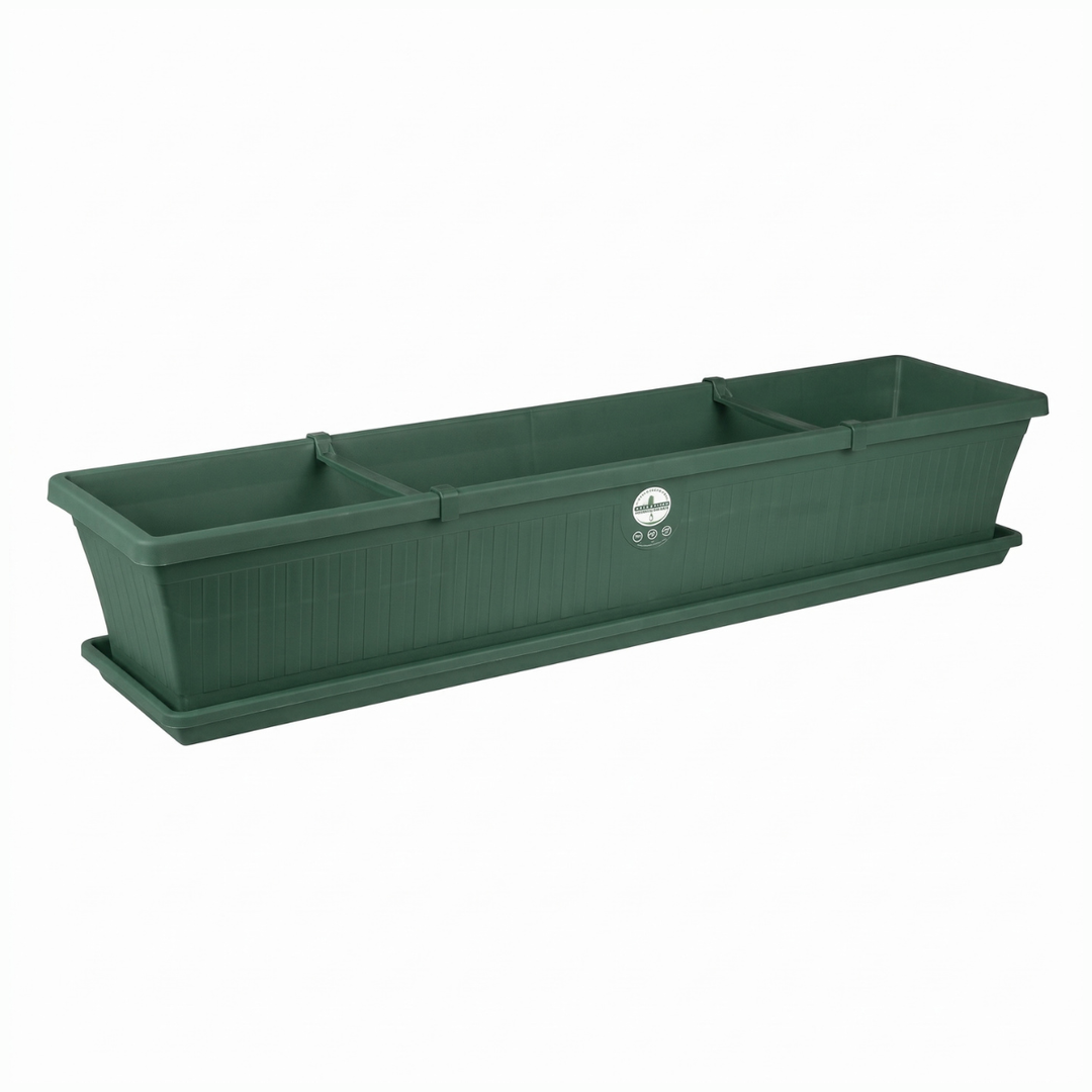 Sebor Sill Planter - Green