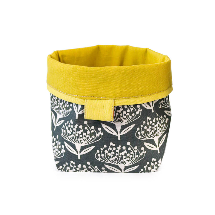 Reversible Soft Bucket - Pincushion Charcoal - Shop Online!