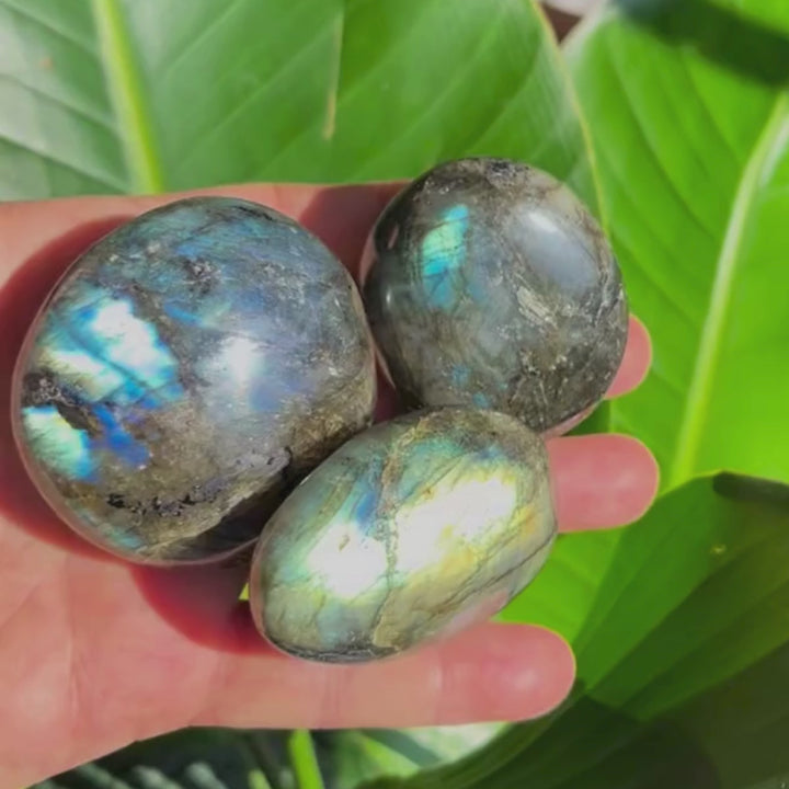 Labradorite Gallets - Polished Palm Stones